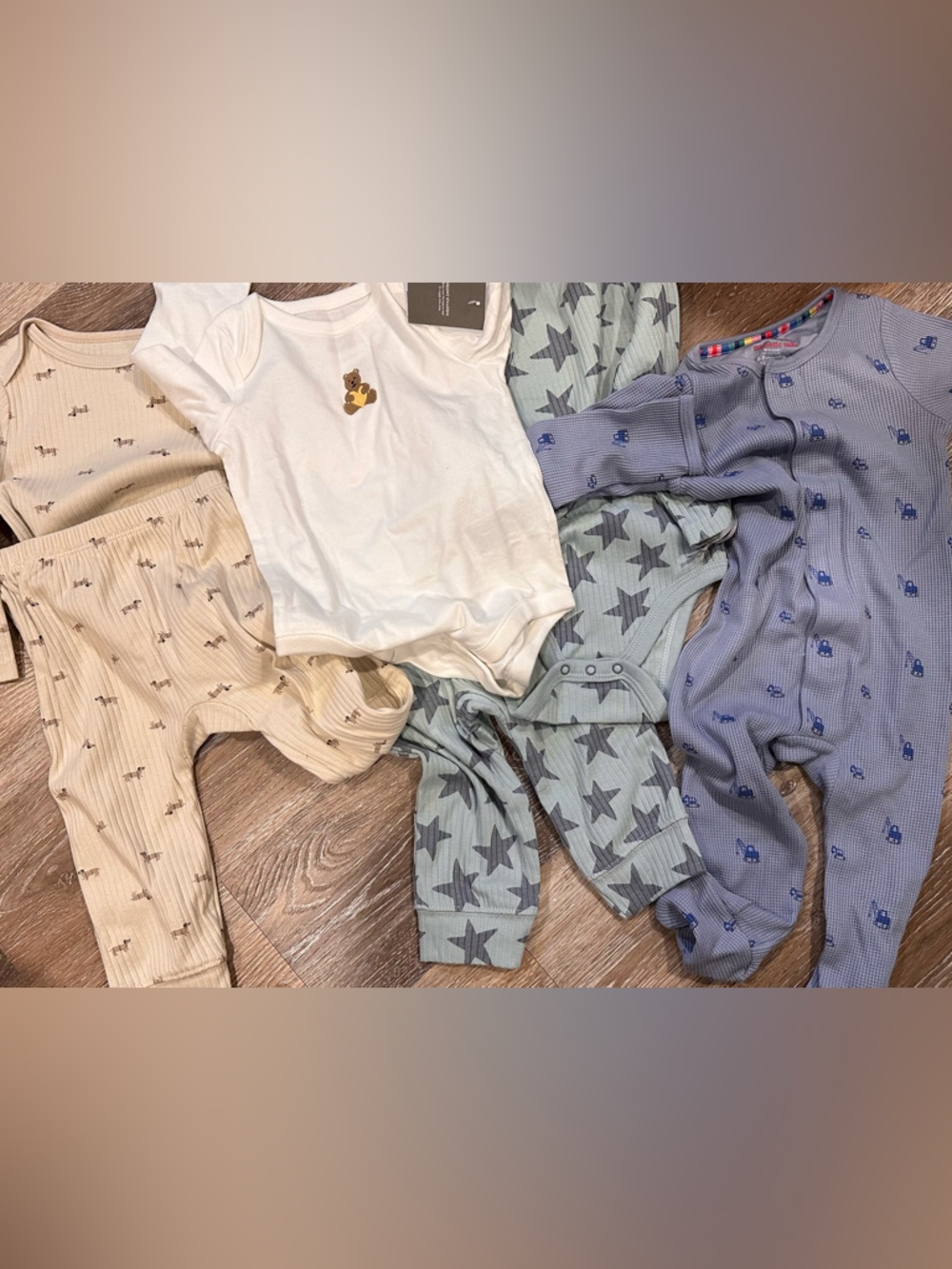 Magnetic Me, gap, target Neutral Mix Pack - Beige, White, Sage, Blue One-Pieces